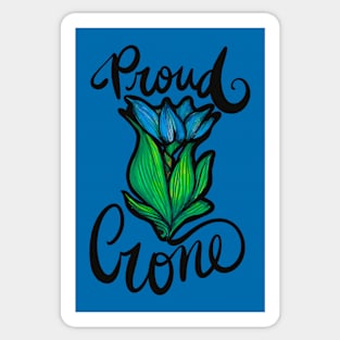 Proud Crone Sticker